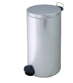 Kosz na śmieci na pedał  12 l matowy