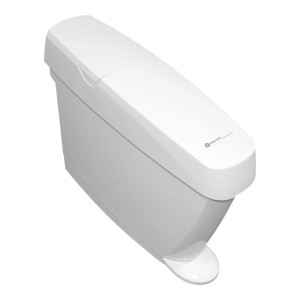 Kosz na podpaski 15 l na pedał Merida biały 