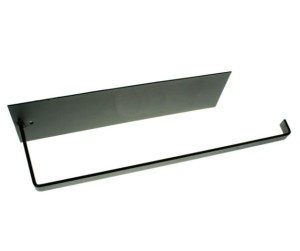 Uchwyt na ręczniki papierowe samoprzylepny metalowy Czarny