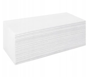 Ręcznik biały ZZ Cliver  binda 150 listków ceulozowy