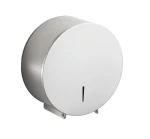 Metalowy Pojemnik na Papier Toaletowy Jumbo P200 stal matowa dla rolek do 23cm