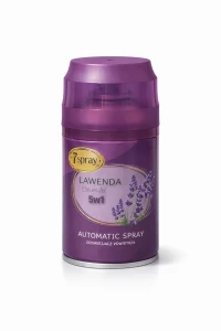 Odświeżacz Wkład zapachowy PREMIUM Lawenda 250 ml 7spray  