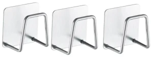 Wieszak haczyk samoprzylepny 5,5x5x3cm metal x3 bez wiercenia