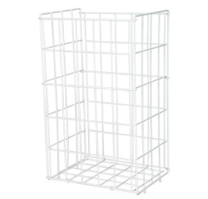 Kosz ażurowy 47 l biały