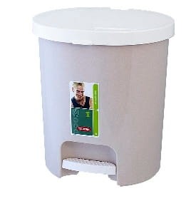 Kosz na śmieci z pedałem nożnym 25 l 