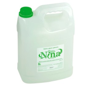 Mydło w płynie glicerynowe 5l NINA